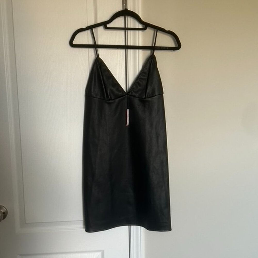 NWT Victoria’s Secret Faux Leather Dress
